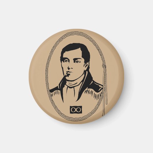 メティス 冷蔵庫マグネット メティス ヒーロー カスバート グラント ギフト マグネット (正面)