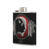 メティフラスコカスタムスピリットバッファローメティスアートフラスコ フラスク (左)