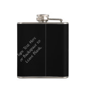 メティフラスコカスタムスピリットバッファローメティスアートフラスコ フラスク (裏面)