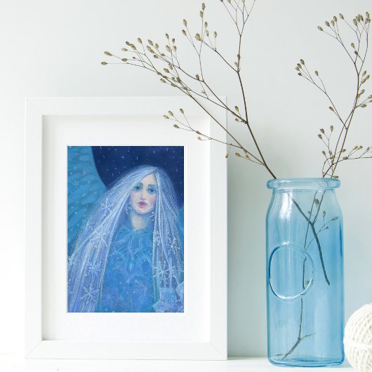 メティリツサスノーガールスネグーロチカクリスマスエンジェル ポスター