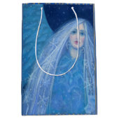 メティリツサスノーガールスネグーロチカクリスマスエンジェル ミディアムペーパーバッグ (正面)