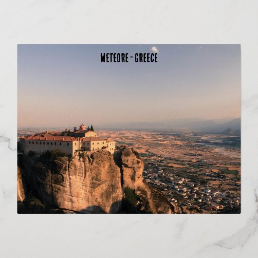 メテオアの写真 箔シーズンポストカード (正面)