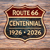 メテオクレーター アリゾナ ルート66 ポスター