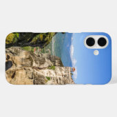 メテオラ修道院 ギリシャ - 崖っぷちの象徴的な岩 Case-Mate iPhoneケース (裏面 (横))