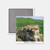 メテオラ語 – ギリシャ マグネット (正面/裏面)