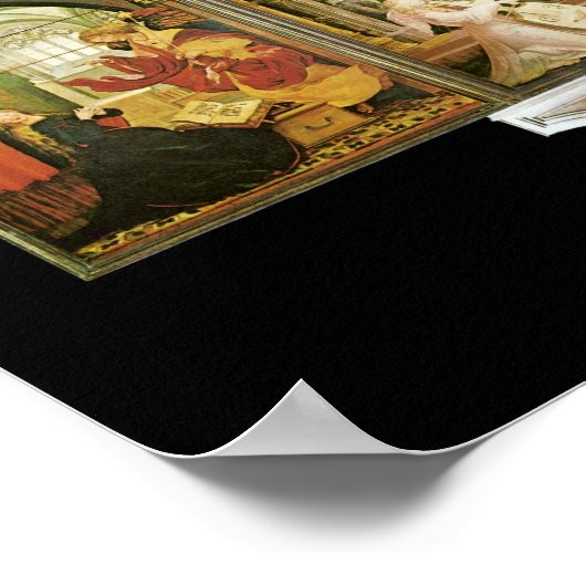 メテゴタートグリューニューアルド・イゼンハイマー祭壇 ポスター (角)