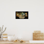 メテゴタートグリューニューアルド・イゼンハイマー祭壇 ポスター (キッチン)