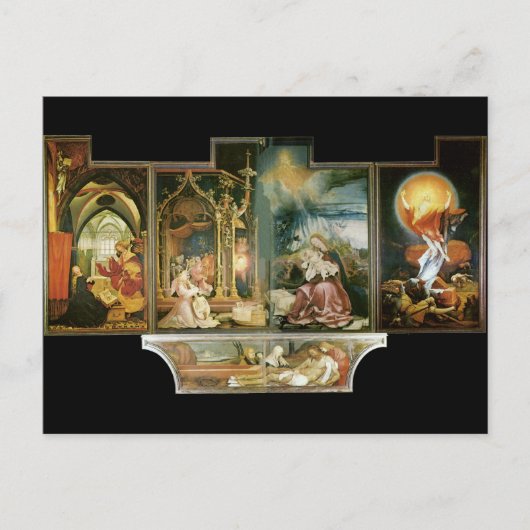 メテゴタートグリューニューアルド・イゼンハイマー祭壇 ポストカード (正面)