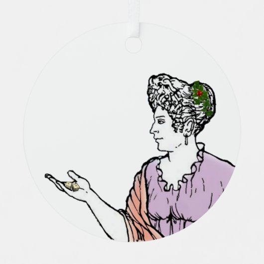 メテラ金属木装飾 メタルオーナメント (正面)