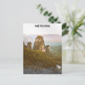 メテロラギリシャロック山旅行 ポストカード (スタンド正面)
