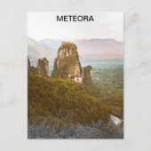 メテロラギリシャロック山旅行 ポストカード (正面)