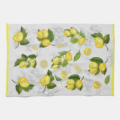 メディかわいらしテランのレモンキッチンタオル キッチンタオル (横)