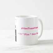 メディアの中の女クラシック性マグ コーヒーマグカップ (正面右)