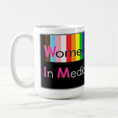 メディアの女性プライドマグ コーヒーマグカップ (左)