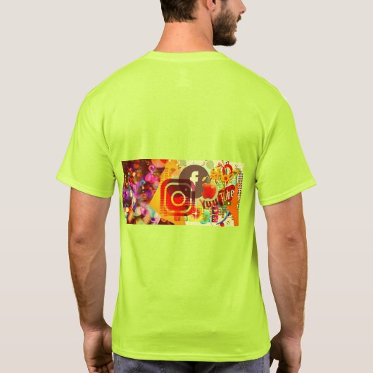 メディアの雰囲気 Tシャツ (裏面)