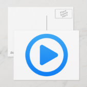 メディアプレーヤーサイン ポストカード (正面/裏面)
