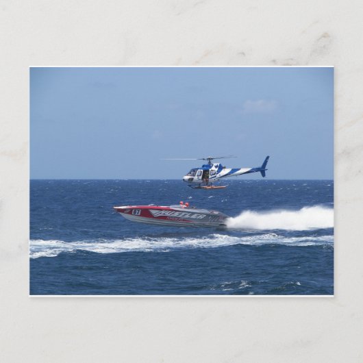 メディアヘリコプター ポストカード (正面)