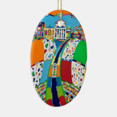 メディアペンシルバニアのクリスマスオーナメント セラミックオーナメント (右)