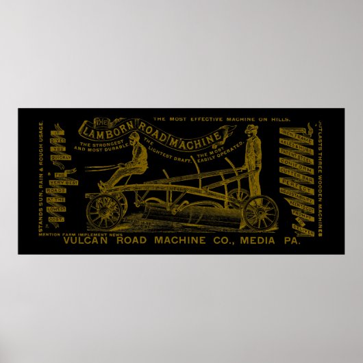 メディアペンシルバニア手術技師1889機械 ポスター (正面)