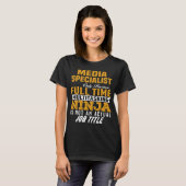 メディア専門家 Tシャツ (正面フル)