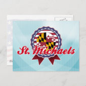 メディア州セント・マイケルズ ポストカード (正面/裏面)