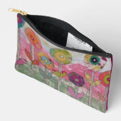 メディア混合花 アクセサリーポーチ (見開き)