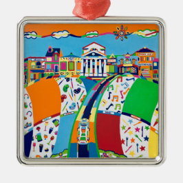 メディア、ペンシルバニアのクリスマスオーナメント メタルオーナメント