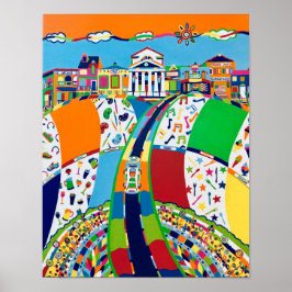 メディア、ペンシルベニア州11 x 14ポスター ポスター