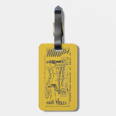 メディアPa。OPERATING ENGINEER 1889ロードグレーダー ラゲッジタグ (裏面縦)