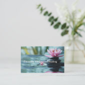 メディエーションヒーリング先生とクラス 名刺 (スタンド正面)