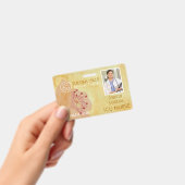 メディカフォトIDフローラハート バッジ (手持ち)