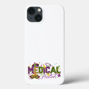 メディカルアシスタント - マルディグラ iPhone 13ケース