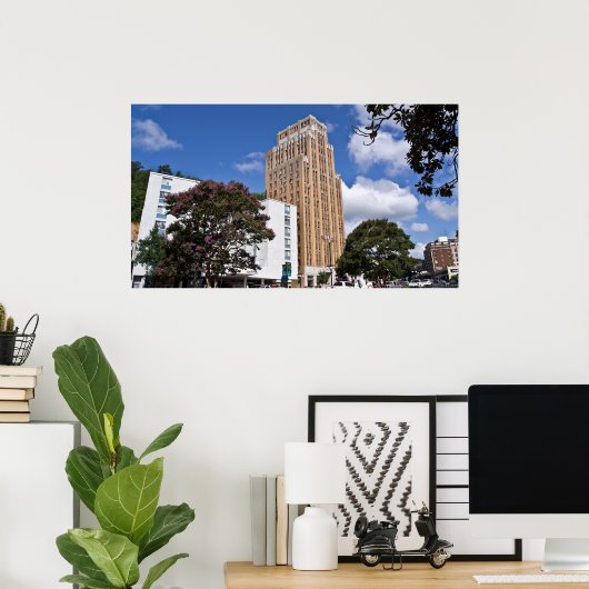 メディカルアーツ建物ホット春アーカンサスのポスター ポスター (ホームオフィス)