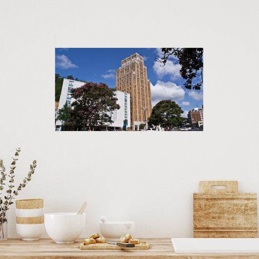 メディカルアーツ建物ホット春アーカンサスのポスター ポスター (キッチン)