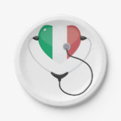 メディカルイタリア ペーパープレート (正面)