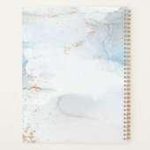 メディカルカッパーカドゥセウスバラ金ゴールドラグジュアリーマーブル プランナー手帳 (裏面)