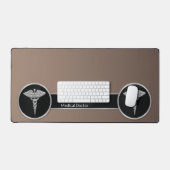 メディカルカドゥセスシルバープロフェッショナル デスクマット (キーボード&マウス)