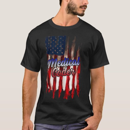 メディカルコーダビラーコーディング_12 Tシャツ (正面)