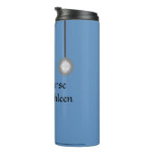 メディカルスクラップズユニフォームブルー タンブラー (回転右)
