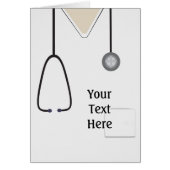 メディカルスクラブスナースドクターホワイトカスタム (正面)