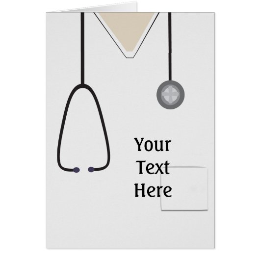 メディカルスクラブスナースドクターホワイトカスタム (正面)