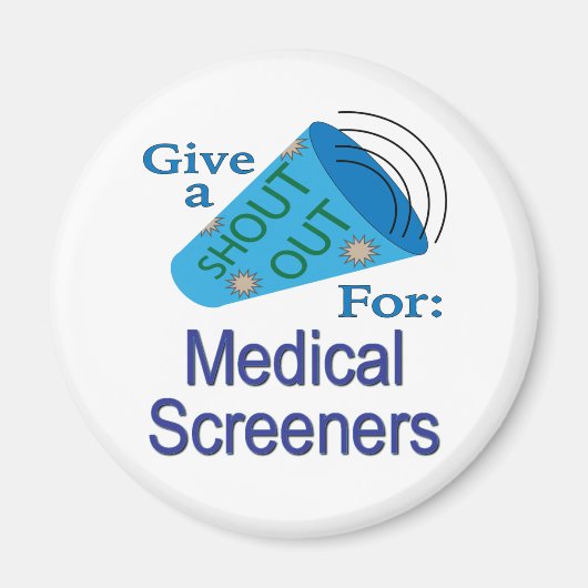 メディカルスクリーンのために大声で叫ぶ マグネット (正面)