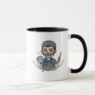 メディカルスタイルのマグカップ(男性用) マグカップ