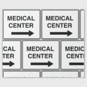 メディカルセンター標識 ラッピングペーパー (フラット)