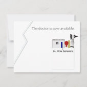 メディカルディグリー卒業パーティー招待状 招待状 (正面)