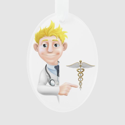 メディカルドクターオーナメント オーナメント (正面)