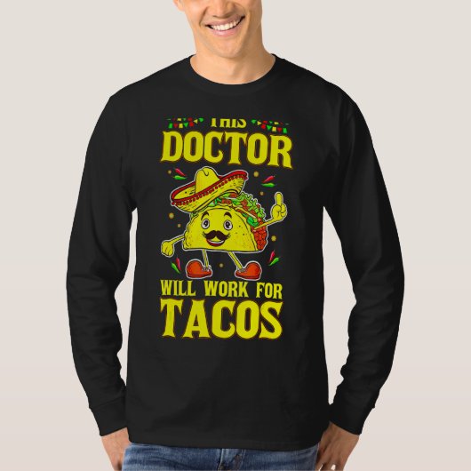 メディカルドクタータコ引用文シンコデマヨ Tシャツ (正面)