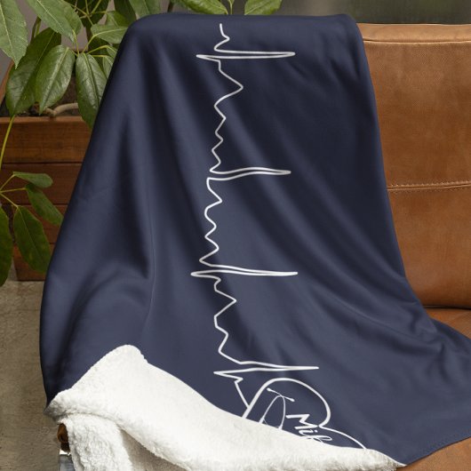 メディカルドクターナースカスタムカラーパーソナライズされた シェルパブランケット