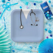 メディカルドクターパーティー ペーパープレート (パーティー)