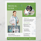 メディカルドクターフライヤーテンプレート (正面/裏面)